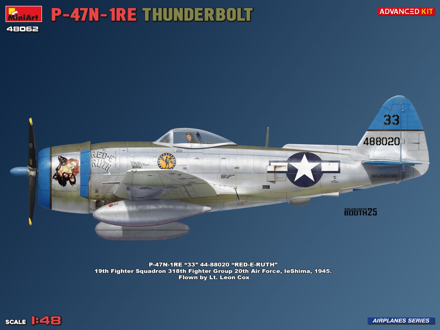 miniart-48062-p-47n-1re-thunderbolt-flugzeugmodell-1-48-ww2 image 2