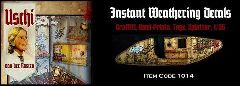 uschi-van-der-rosten-uv1014-instant-graffiti-decal-transparent image 1
