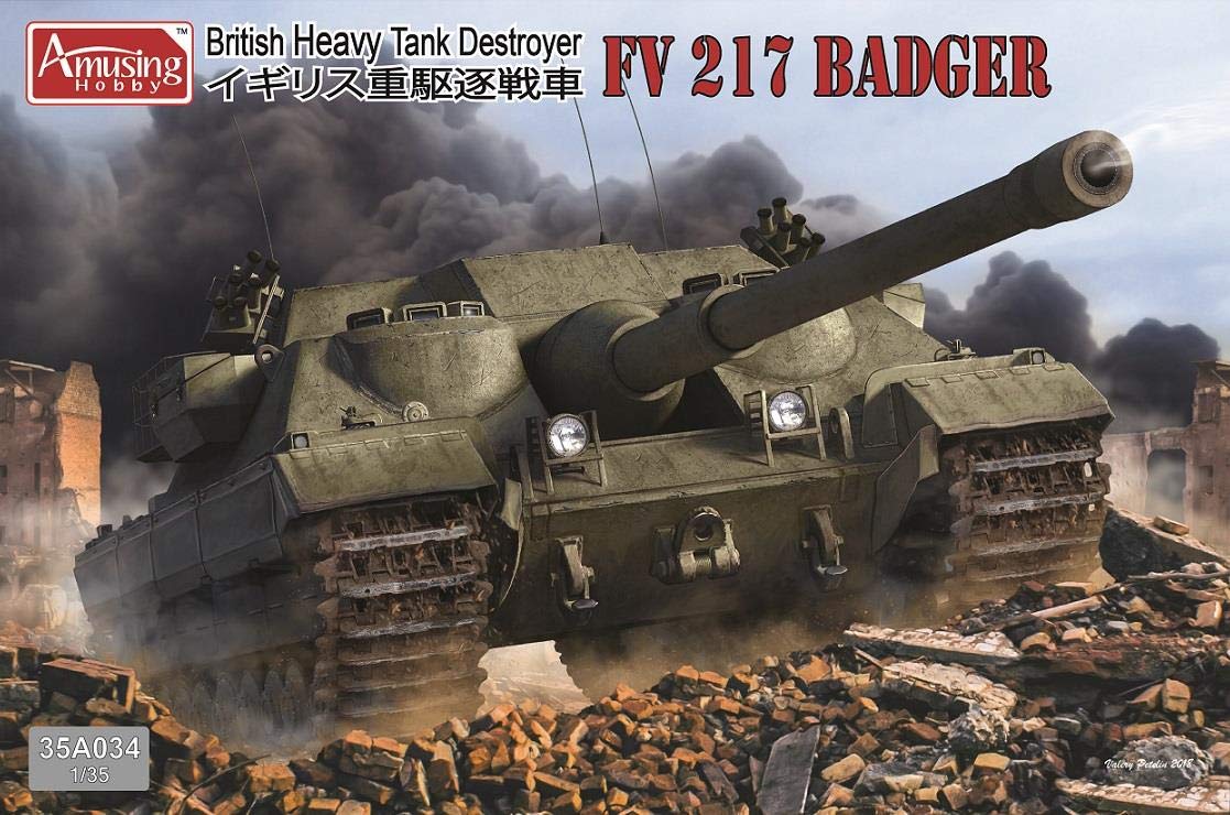 amusing-hobby-ah35a034-fv217-badger-1-35-panzermodellbausatz image 1
