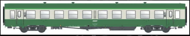 hobbytrain-usi-b10t-u61-personenwagen-sncf-2-kl-ep-iv image 1