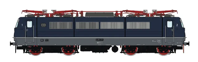 hobbytrain-e-410-011-e-lok-spur-n-db-ep-iii image 1