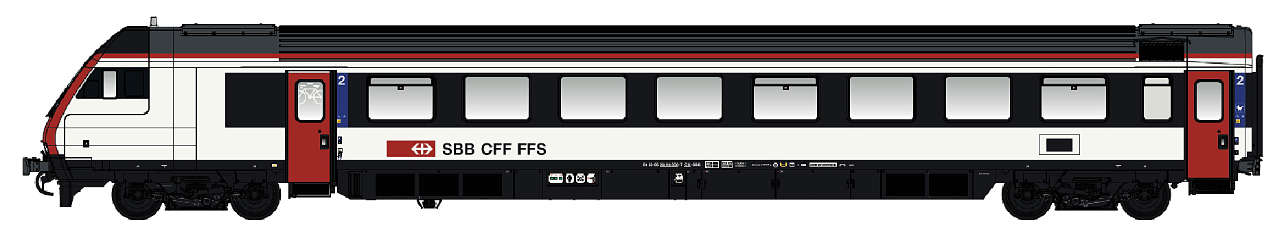hobbytrain-personenwagen-bt-28-94-9-steuerwagen-sbb-ep-vi image 1