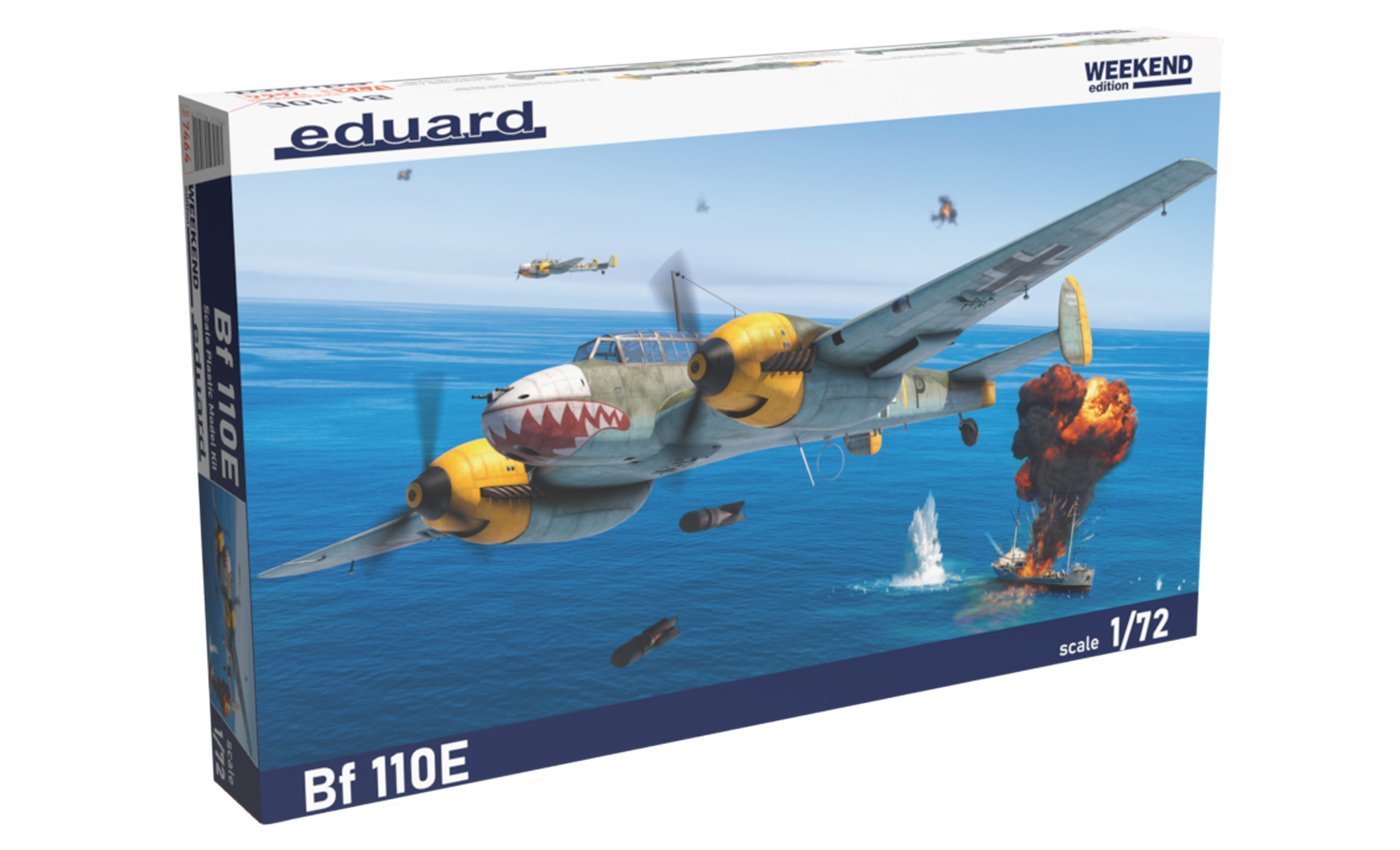eduard-7464-bf-110e-weekend-flugzeug-bausatz-1-72 image 3