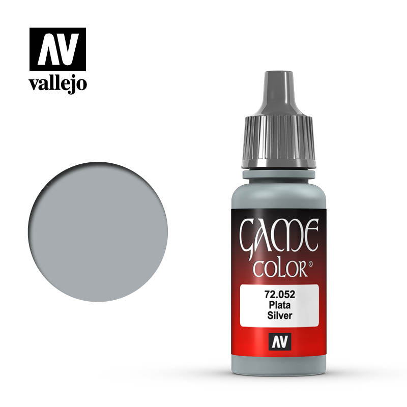 vallejo-72-052-game-color-silver-17ml-acrylfarbe-silber image 1