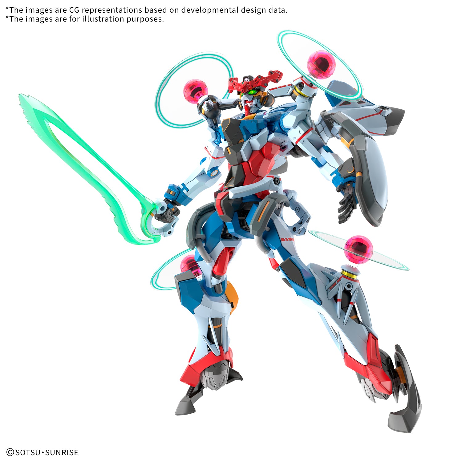 bandai-hg-gquuuuuux-endymion-unit-awakened-gunpla-1-144-bausatz image 1