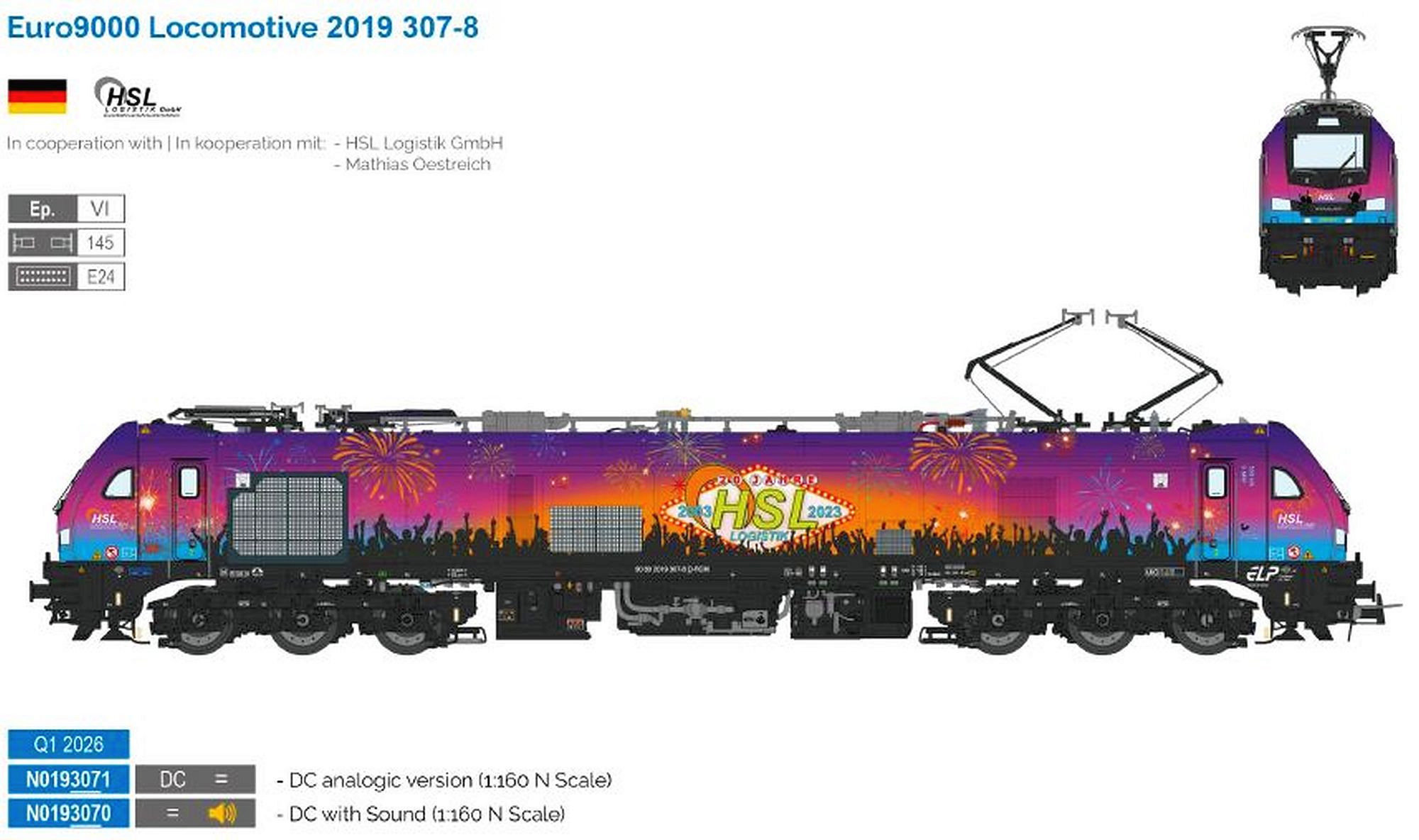 hobbytrain-br-2019-euro-9000-hsl-elektrolok-sound-ep-vi image 1