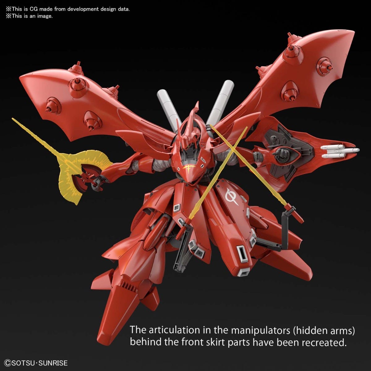 bandai-hguc-240-msn-04ii-nightingale-gundam-modellbausatz-1-144 image 3