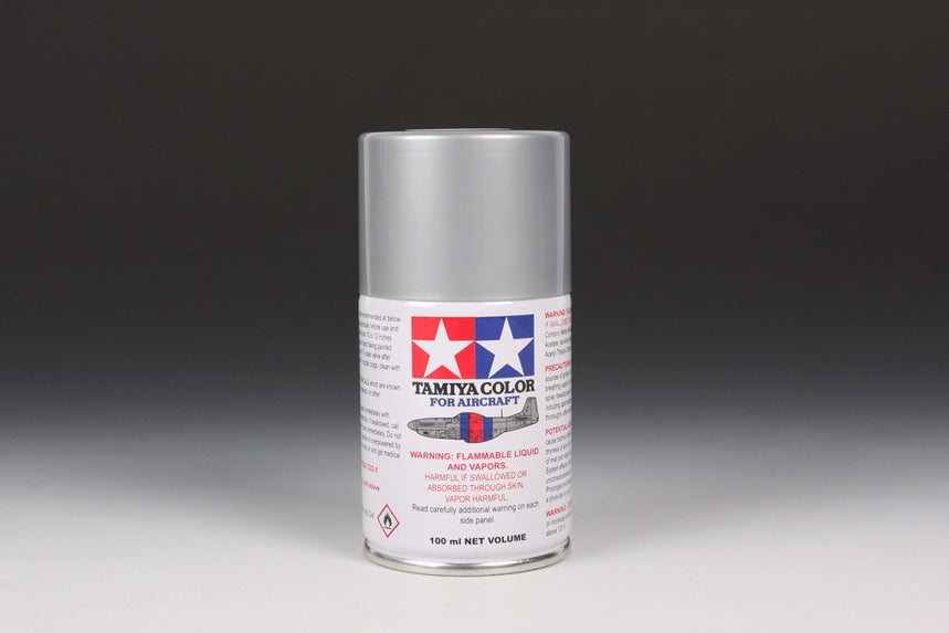 tamiya-as-12-aircraft-spray-spr-hlack-100ml-bare-metal-silver image 1