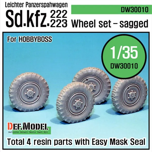 def-model-dw30010-sd-kfz-222-radsatz-1-35-resin image 1