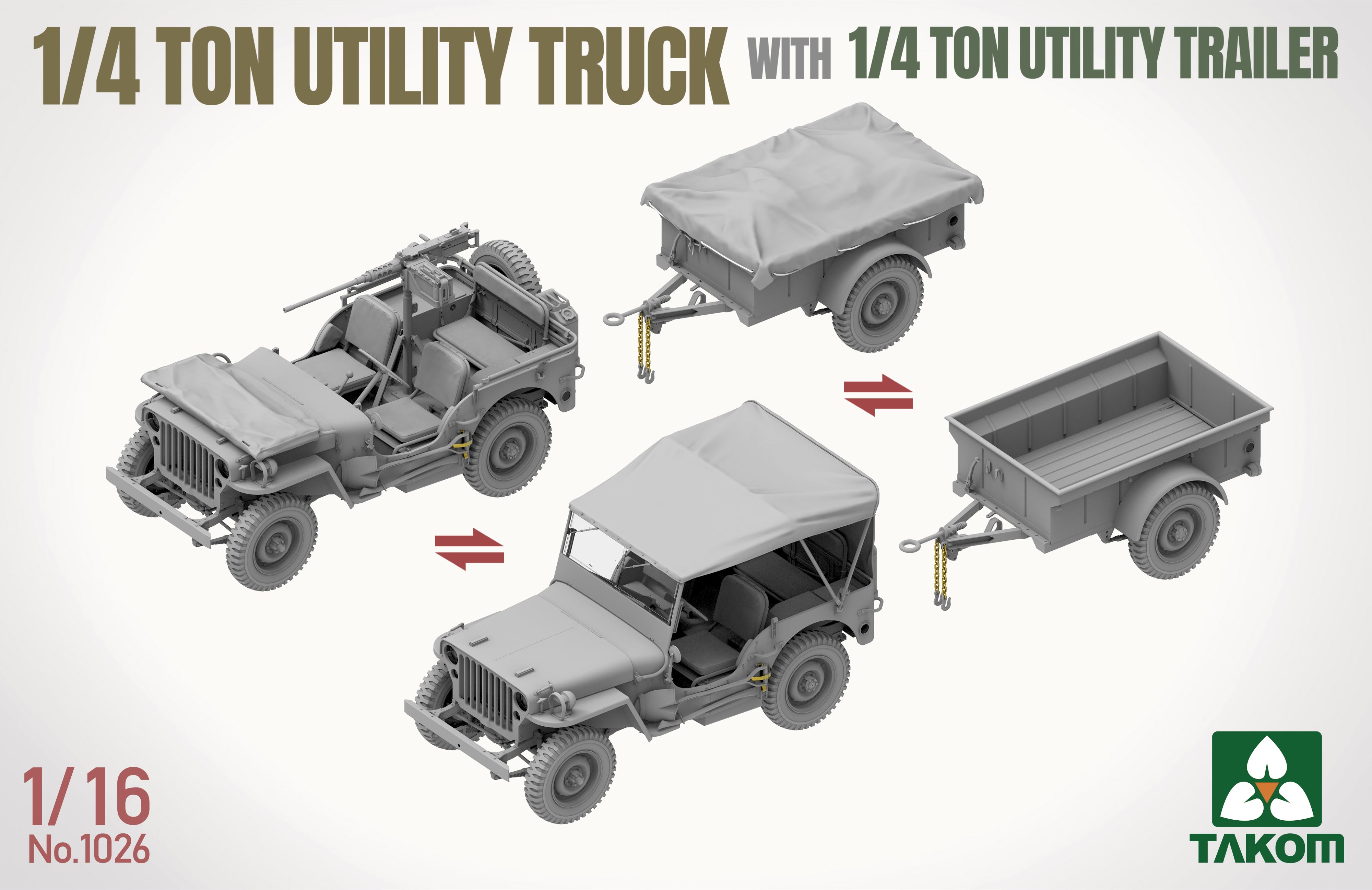 takom-1026-1-16-jeep-mit-anh-nger-bausatz-canvas image 6