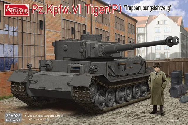 amusing-hobby-35a023-tiger-p-truppen-bungsfahrzeug-1-35 image 1
