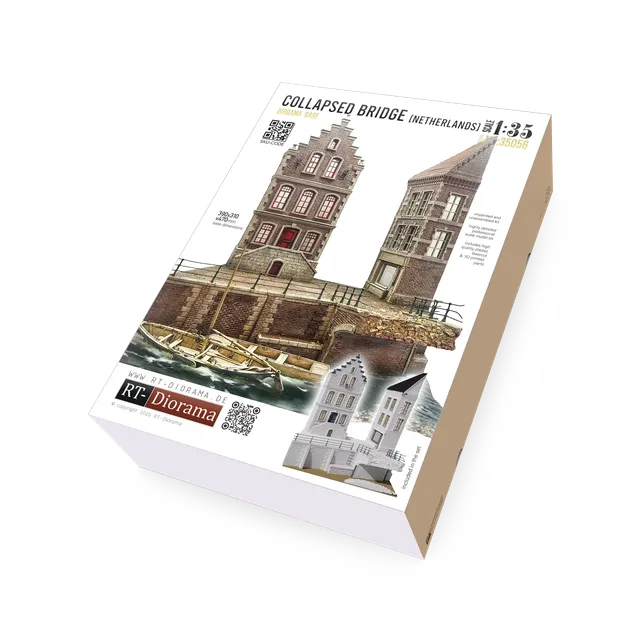 rt-diorama-35056-collapsed-bridge-diorama-base-1-35-holland image 1