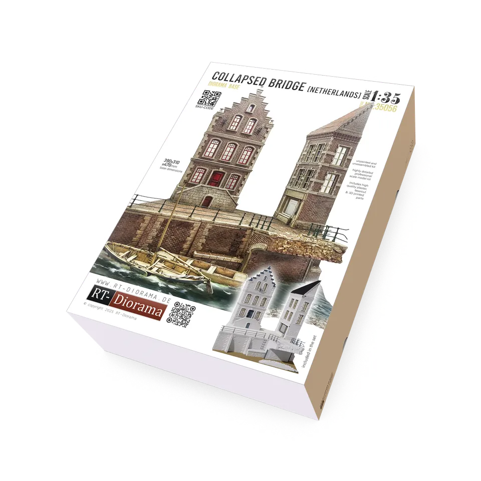 rt-diorama-35056-collapsed-bridge-diorama-base-1-35-holland image 1
