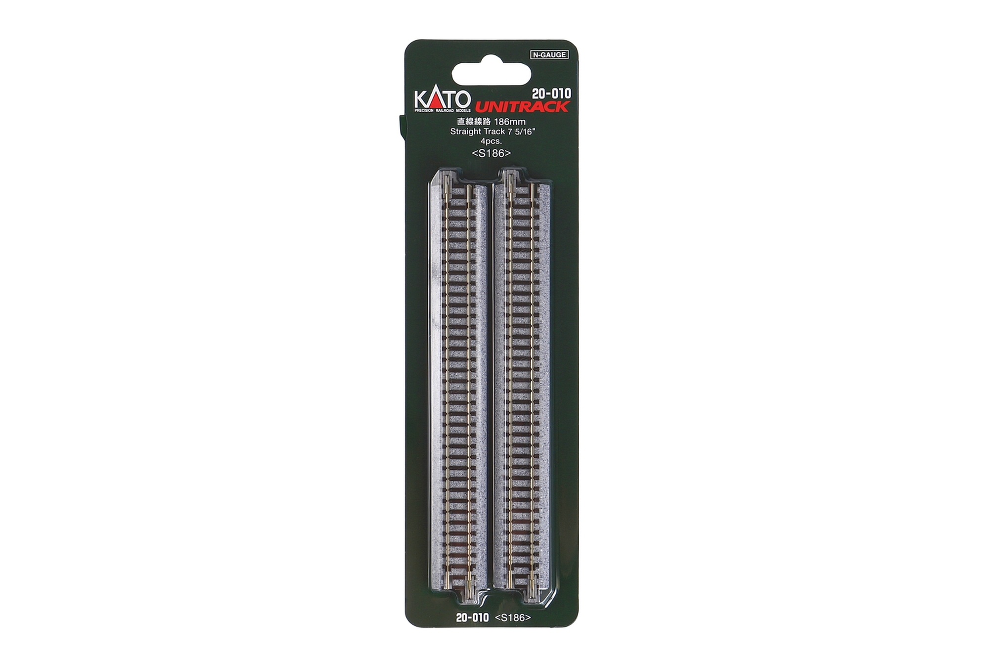 hobbytrain-gleis-gerade-186mm-4-st-ck-modellgleis-set image 1