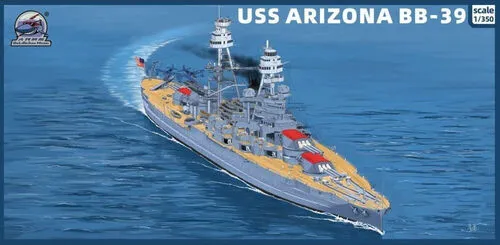 cy102-uss-arizona-bb-39-schiffs-modellbausatz-1-350 image 1