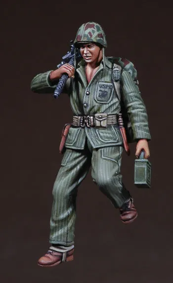def-model-do35038-usmc-machine-gunner-figur-1-35 image 1