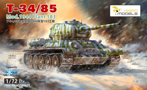 vespid-vs720030-t-34-85-mod-1944-1-72-panzermodell-bausatz image 1