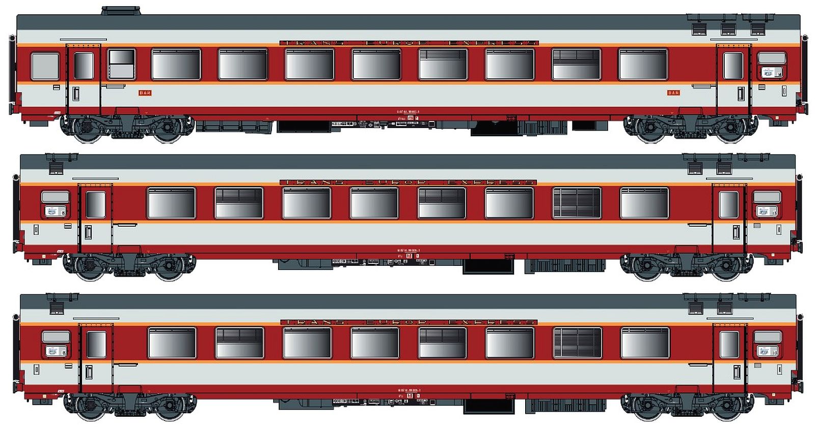 hobbytrain-etendard-3er-set-personenwagen-sncf-ep-iv-spur-n image 1