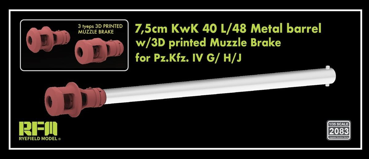 rye-field-model-2083-kwk-40-l-48-metallrohr-1-35-f-r-pz-kpfw-iv image 1