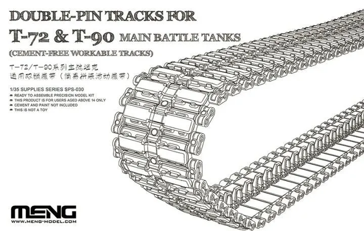 meng-sps030-1-35-double-pin-gleiskette-f-r-t-72-t-90-einzelglieder image 1