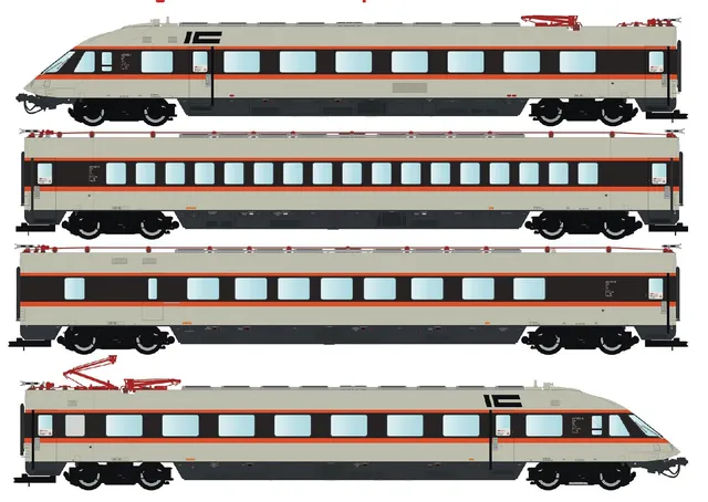 hobbytrain-et-403-db-triebwagen-4-tlg-ic-ep-ivc image 1