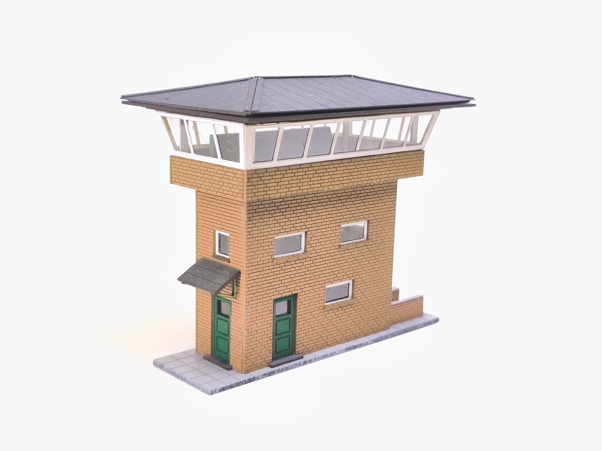 hobbytrade-danske-byhuse-ht-87267-modellhaus-blockstelle-gelbe-steine image 2