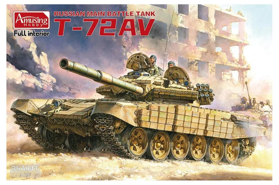 amusing-hobby-ah35a041-t-72-av-bausatz-1-35-mit-inneneinrichtung image 1