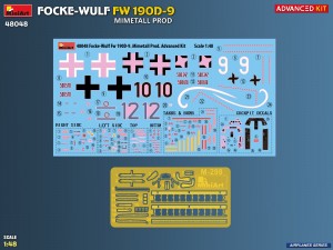 miniart-48048-fw-190d-9-flugzeug-modellbausatz-1-48-mimetall image 3