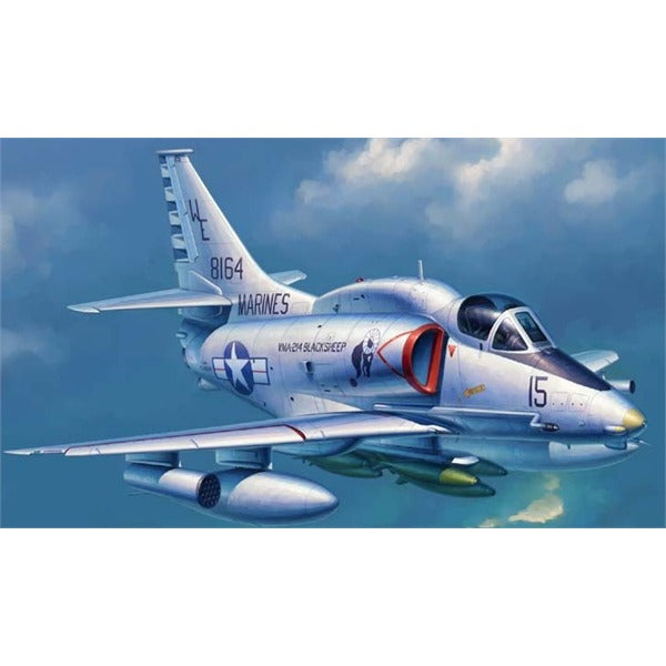 trumpeter-02268-a-4m-skyhawk-flugzeug-bausatz-1-32 image 1