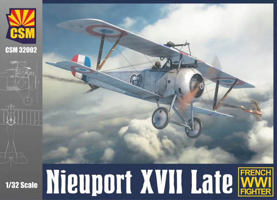 copper-state-32002-nieuport-xvii-late-franz-j-ger-modell-1-32 image 1