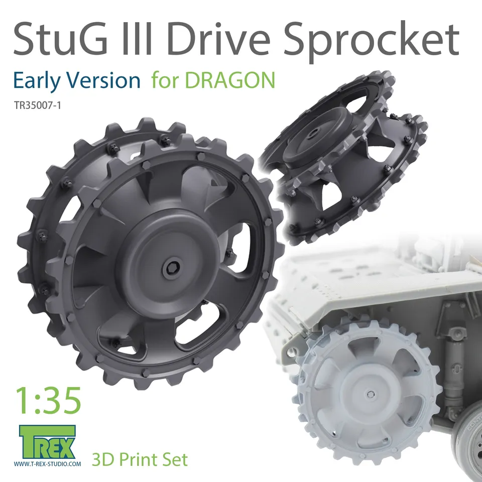 t-rex-35007-1-1-35-stug-iii-antriebsr-der-early-f-r-dragon image 1