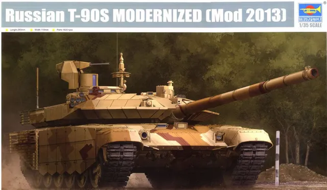 trumpeter-09524-t-90s-modernized-panzermodell-1-35 image 1