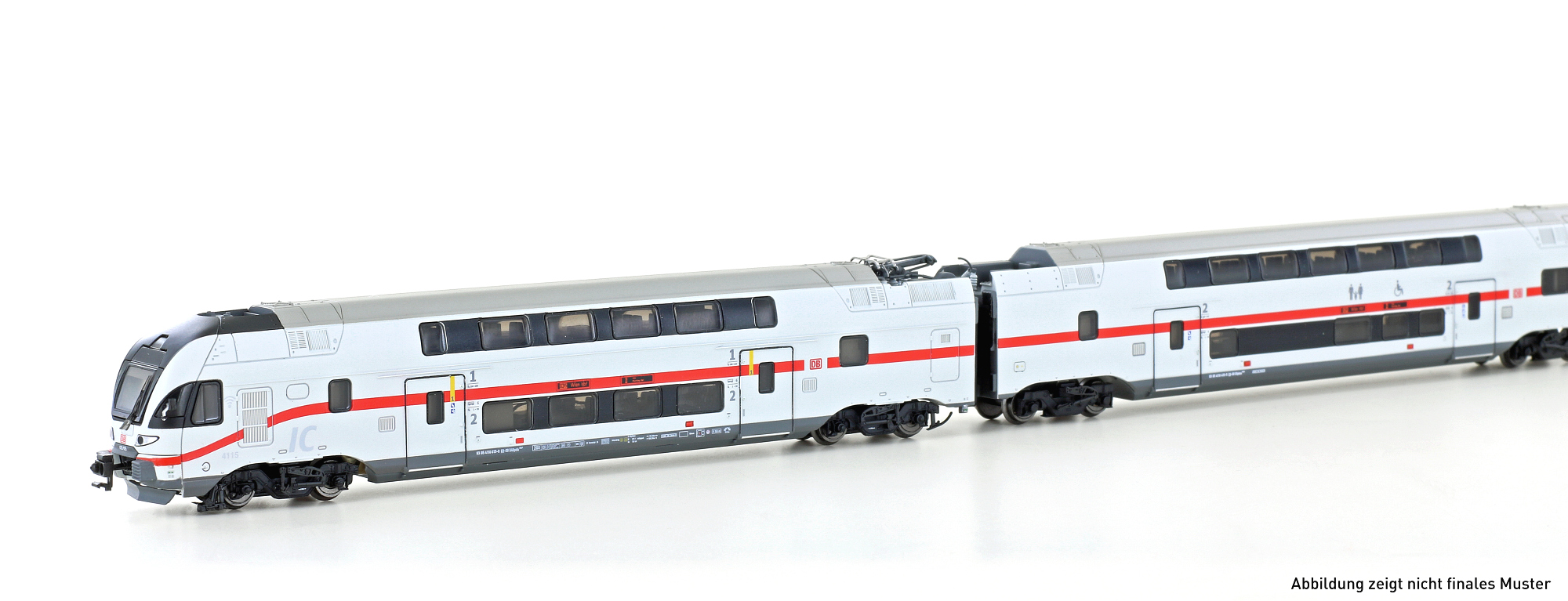 hobbytrain-triebwagen-br-4110-kiss-dbag-4-tlg-sound-ep-vi image 1