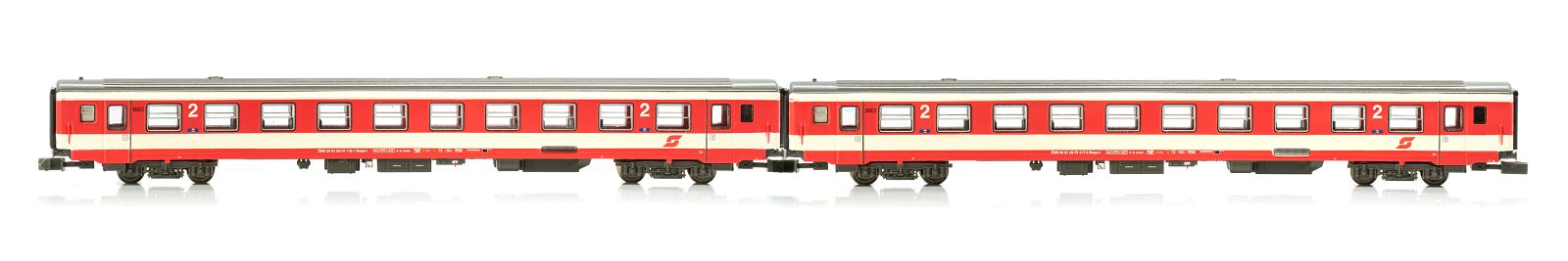 hobbytrain-personenwagen-2er-set-bb-sparlack-ep-iv image 1