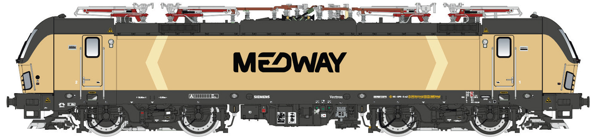 hobbytrain-elektrolok-br-193-vectron-medway-ep-vi-e-lok image 1