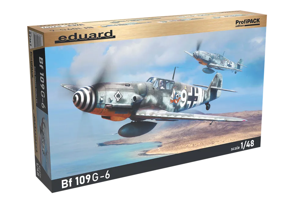 eduard-82167-bf-109-g-6-profipack-flugzeug-bausatz-1-48 image 1