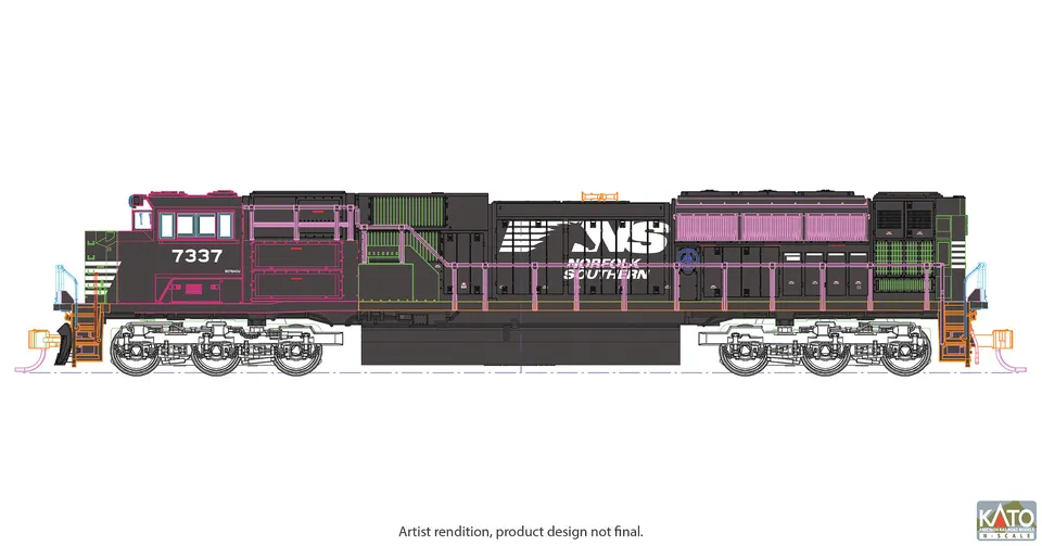 hobbytrain-emd-sd70acu-diesellok-ns-7337-ep-vi image 1