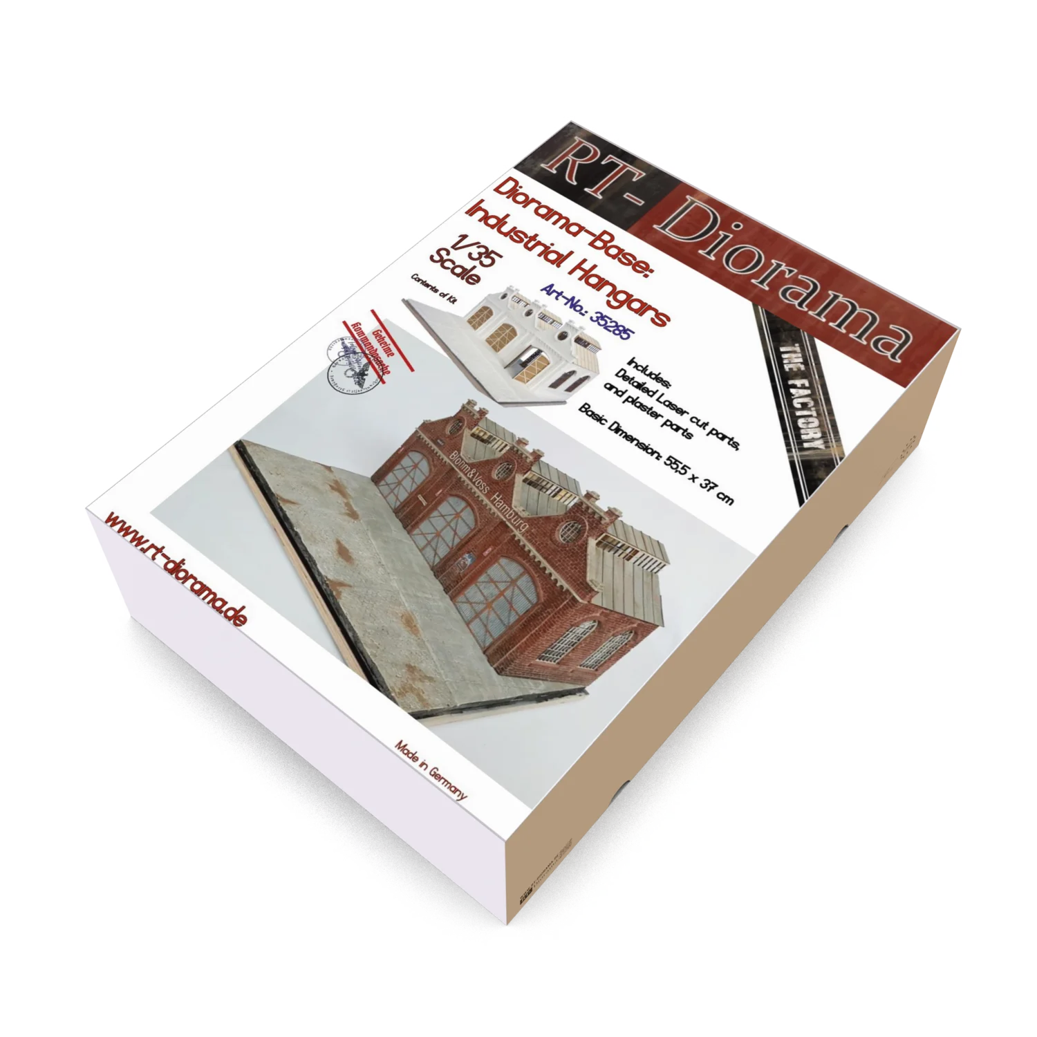 rt-diorama-35285-1-35-industrial-hangars-keramik-base-550mm image 1