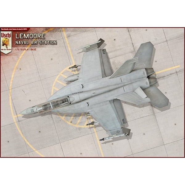 uschi-lemoore-nas-flugplatz-base-diorama-1-72-beton image 1