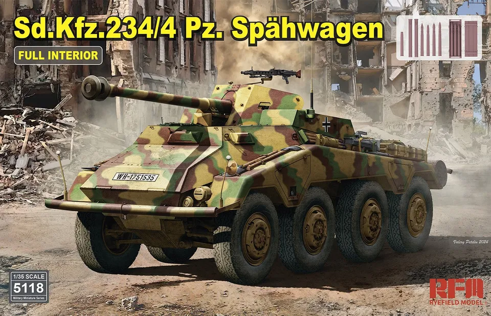 rye-field-model-5118-sd-kfz-234-4-panzersp-hwagen-1-35 image 1