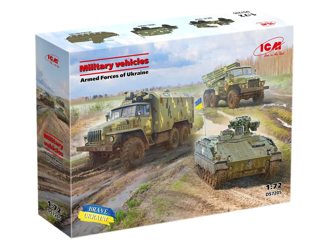 icm-ds7207-wehrmacht-leichte-fahrzeuge-bausatz-1-72-ukraine-set image 1