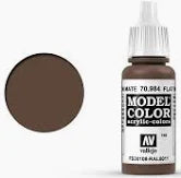 vallejo-model-color-70-984-flat-brown-modellbaufarbe-17-ml-matt image 1