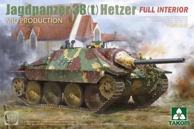 takom-2171-hetzer-mid-jagdpanzer-38-t-mit-interior-1-35 image 1