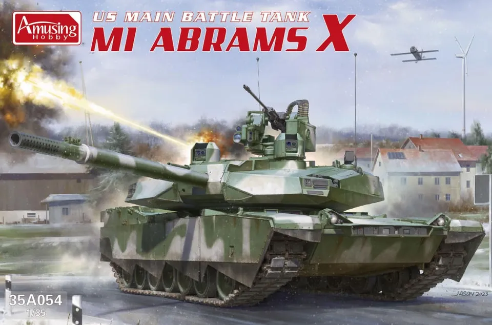 amusing-hobby-35a054-m1-abrams-x-panzer-1-35-modern image 1