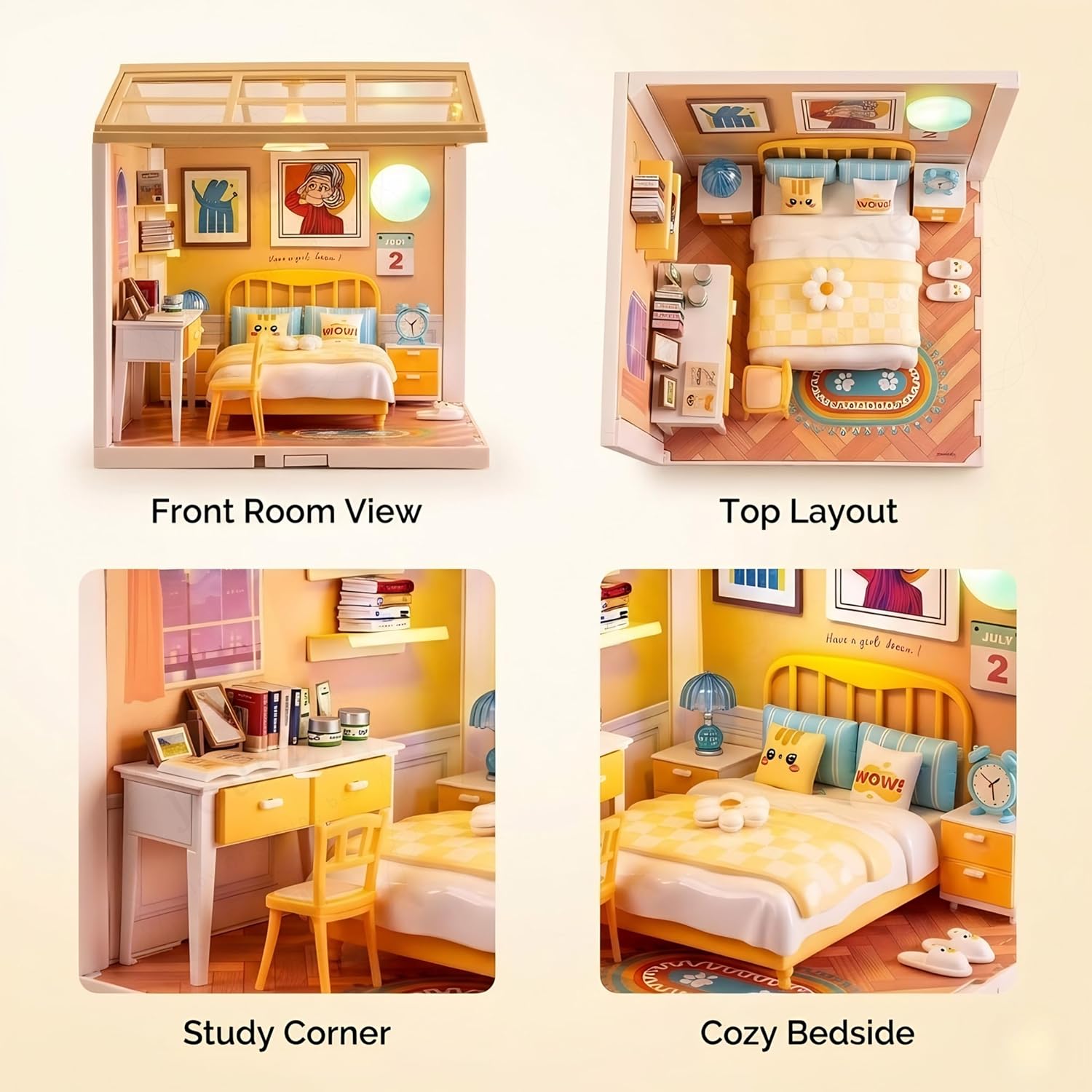 jiaerle-toys-mini-world-jel-0413-mini-bedroom-miniaturhaus image 6