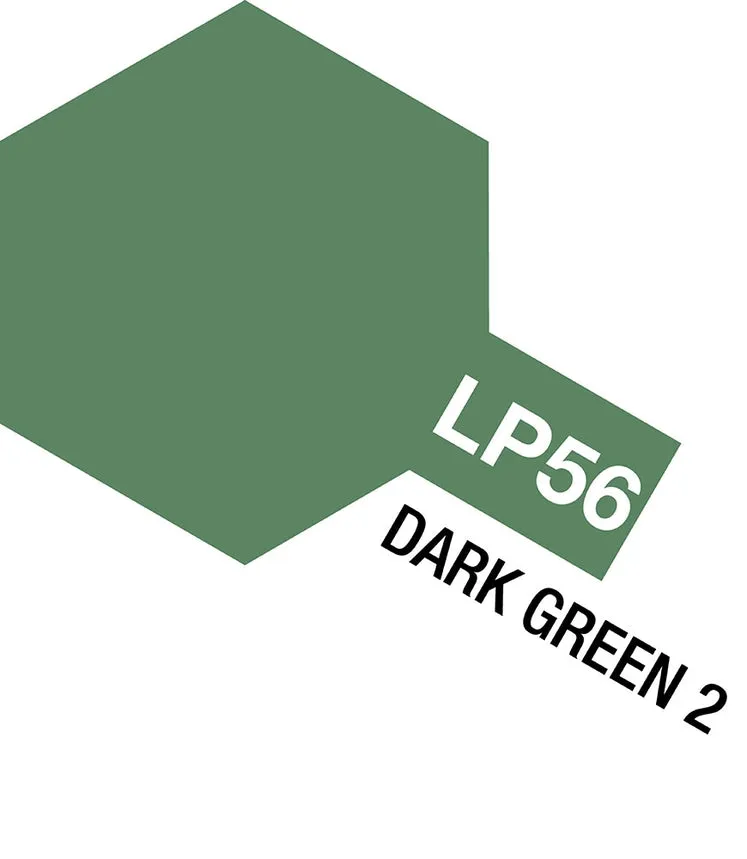 tamiya-82156-lp56-dark-green-2-lacquer-lack-10ml image 1