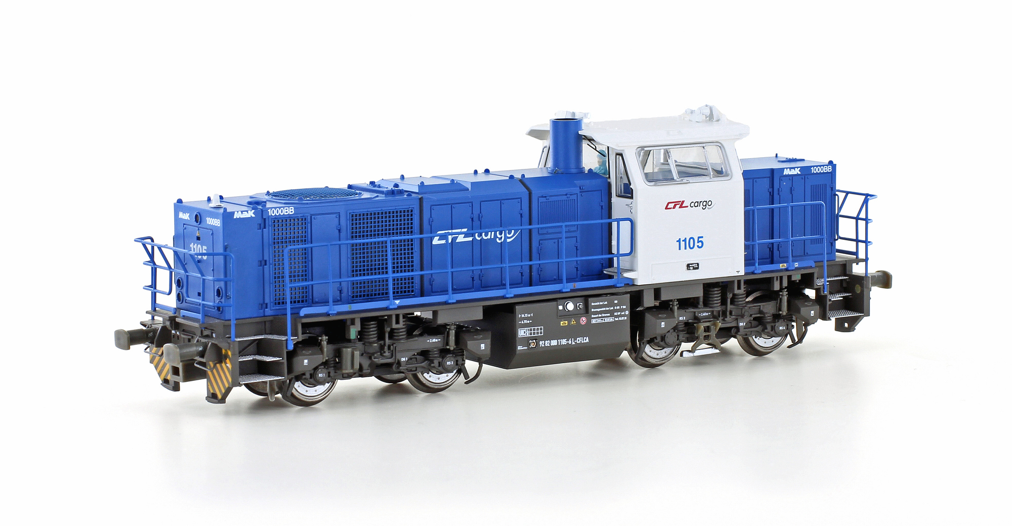 hobbytrain-diesellok-vossloh-g1000-cfl-cargo-ep-vi-lok-spur-n image 1