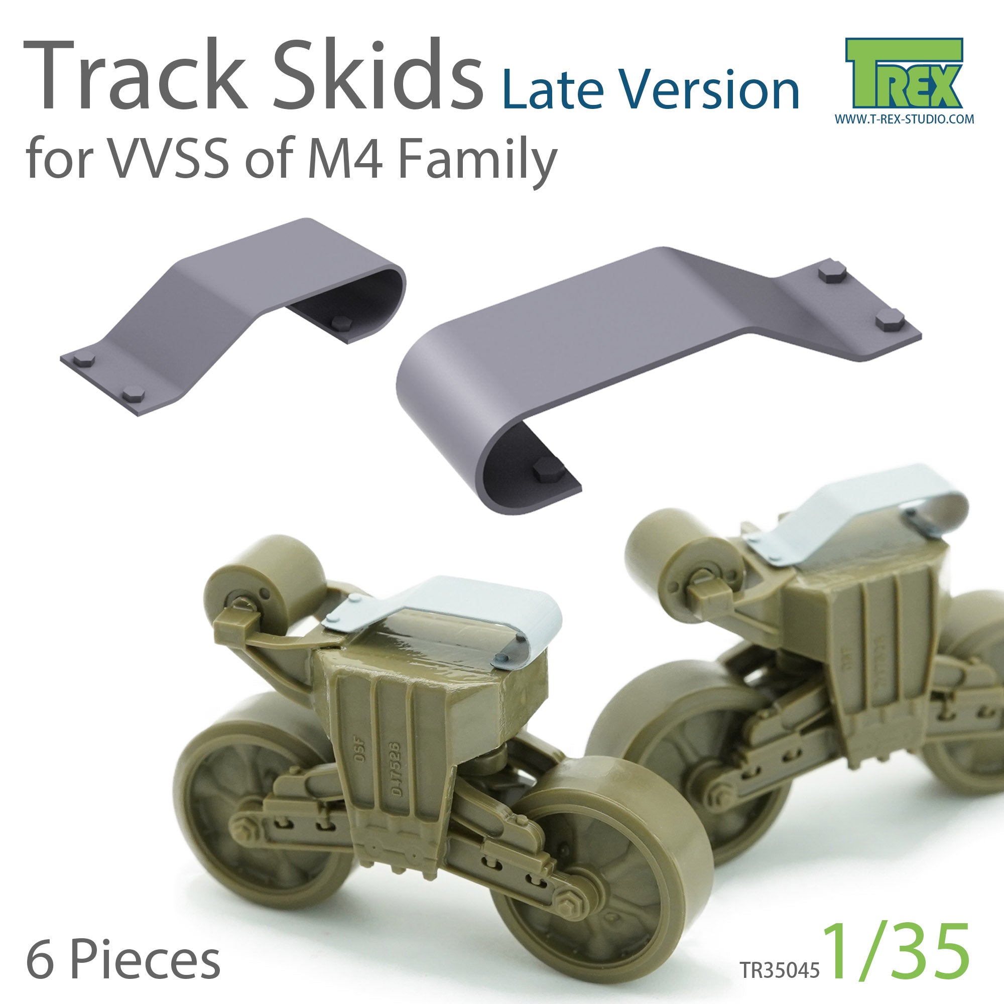t-rex-35045-track-skids-set-late-m4-1-35-zur-stsatz image 1