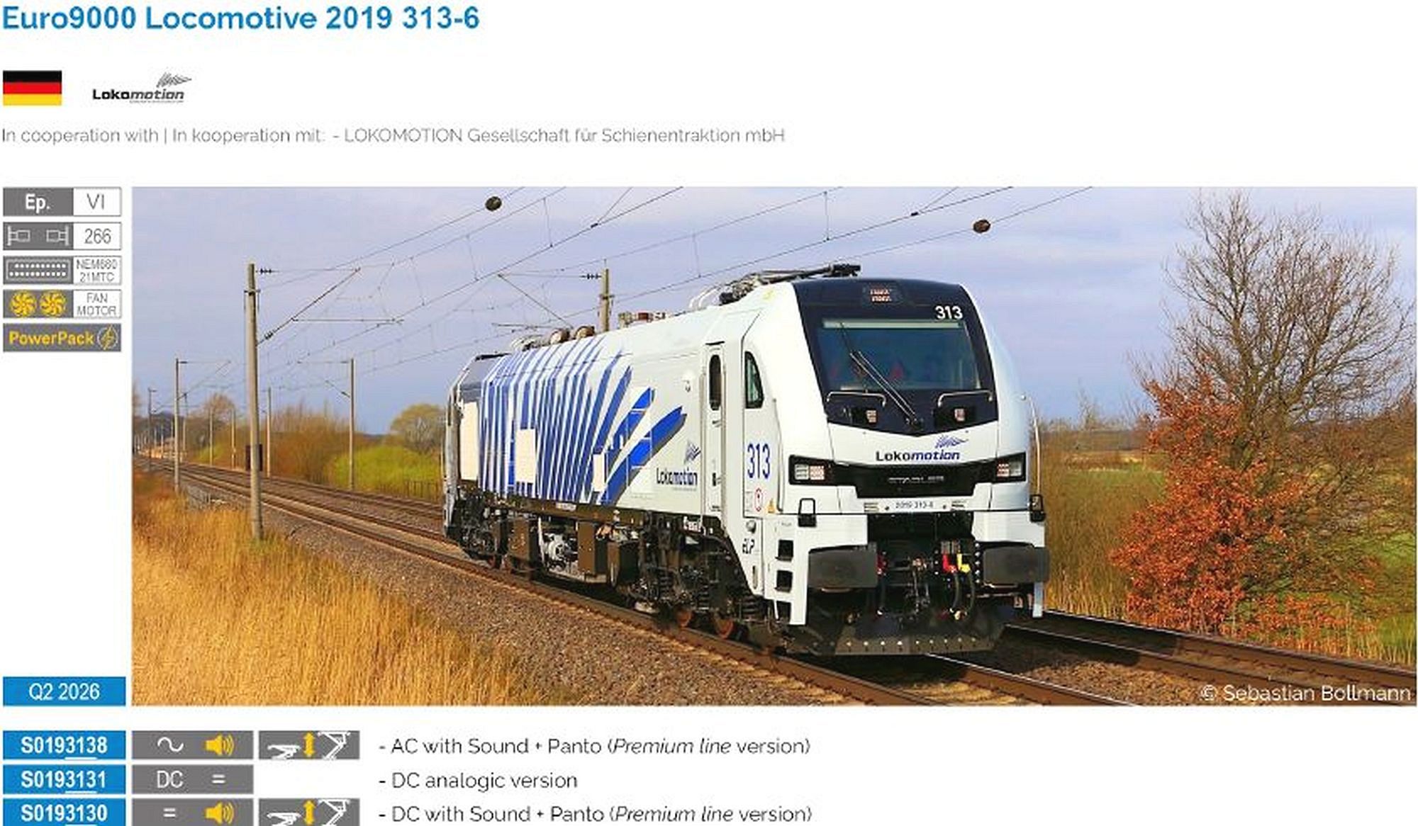 hobbytrain-br-2019-euro-9000-lokomotion-e-lok-sound-ep-vi image 1