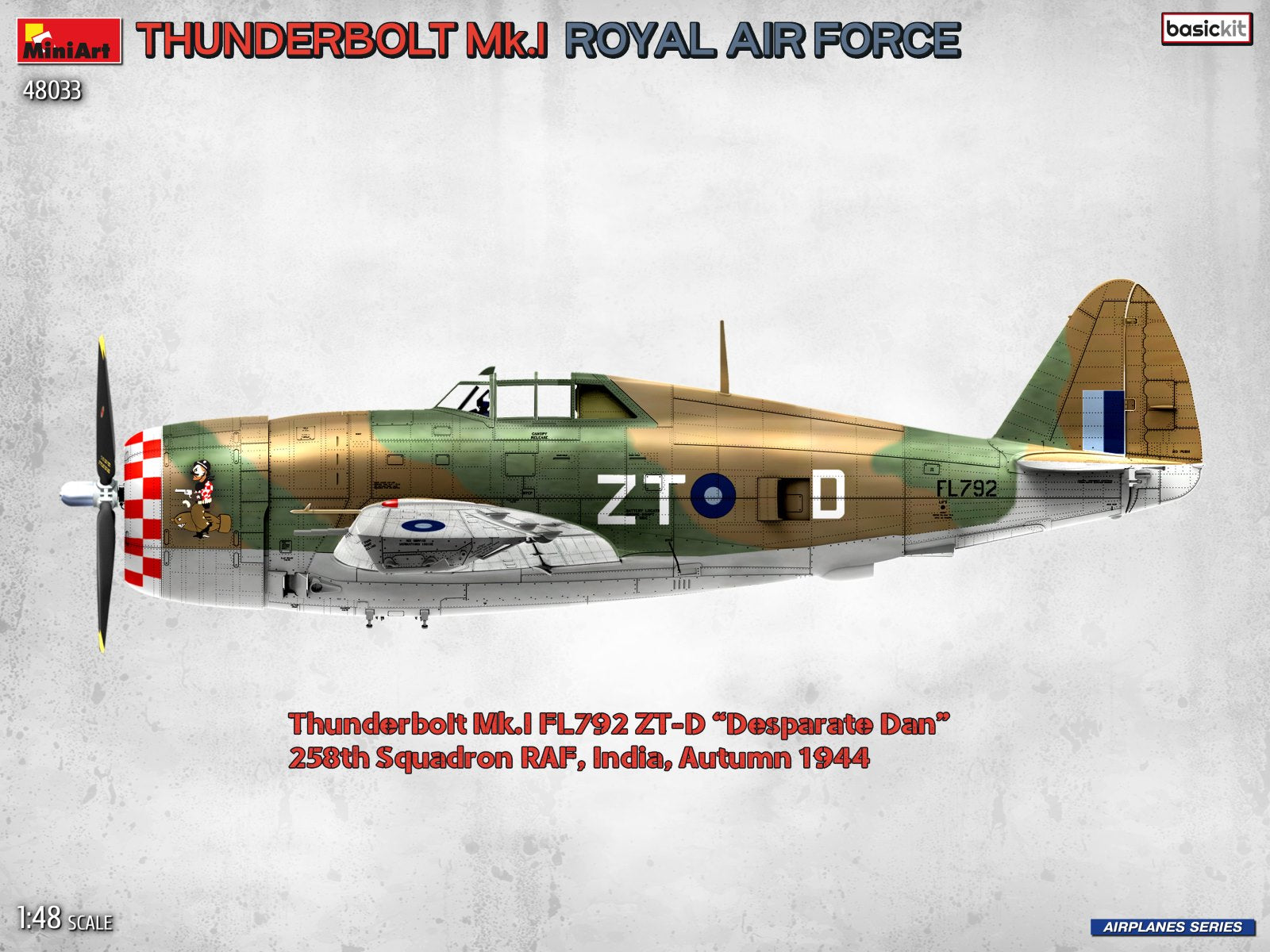 miniart-48033-thunderbolt-mk-i-flugzeugbausatz-1-48-raf image 3
